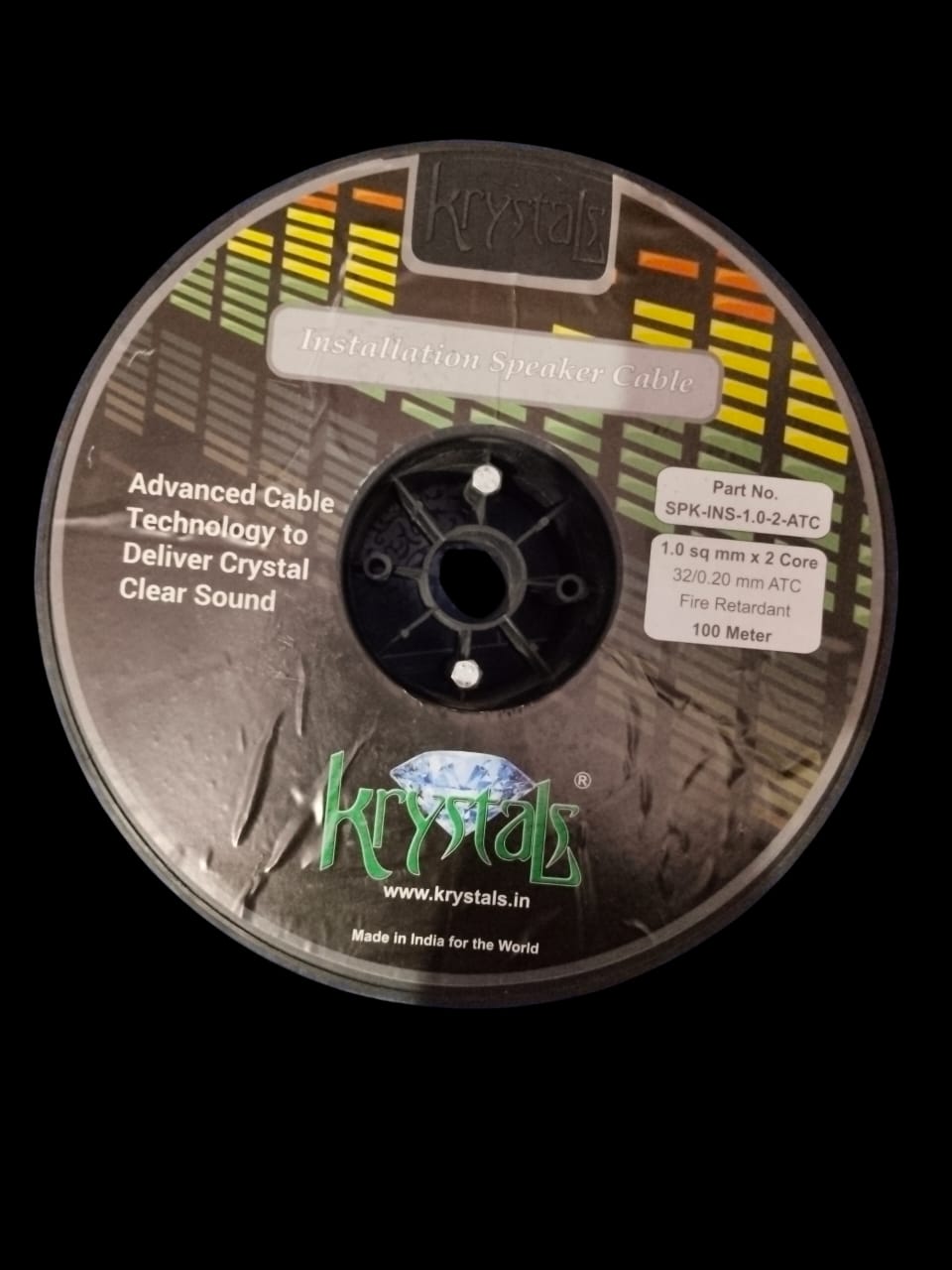 krystals - 1.0-sq.mm 2 Core Speaker Cable