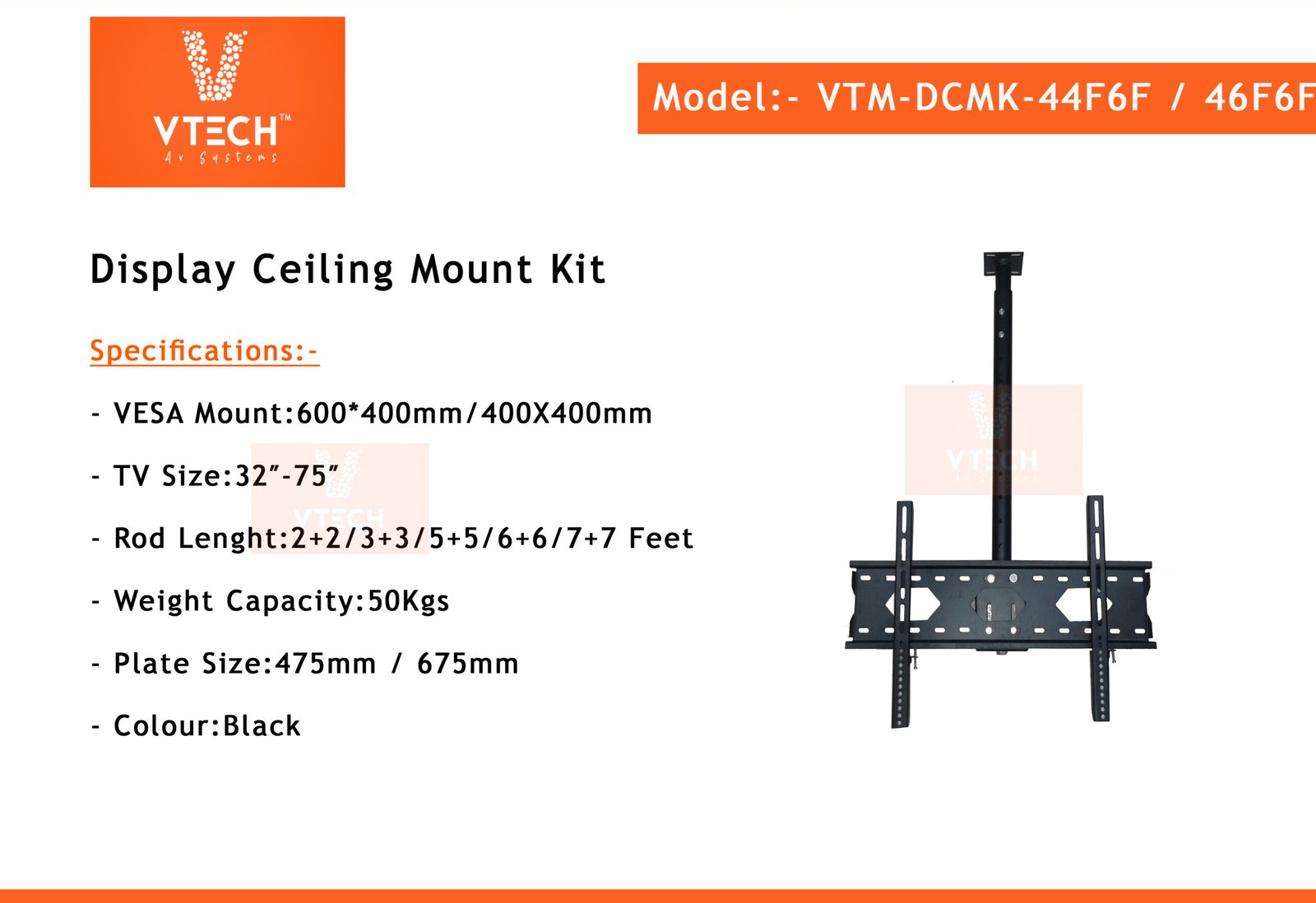 tv ceiling mount