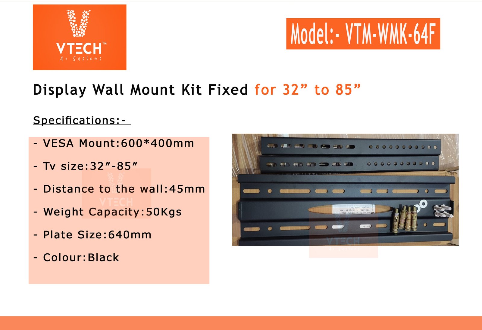 wall mount 600x400mm