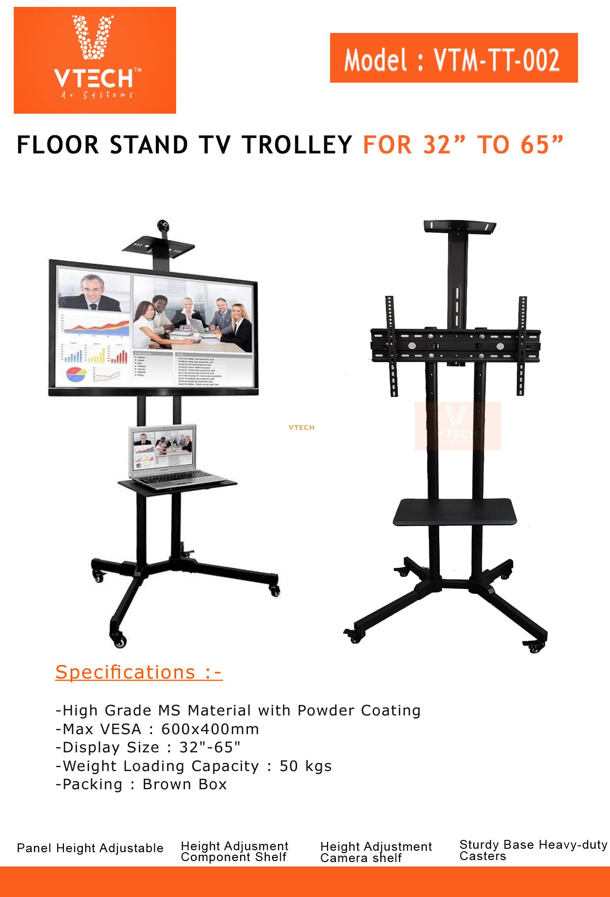 tv trolley stand