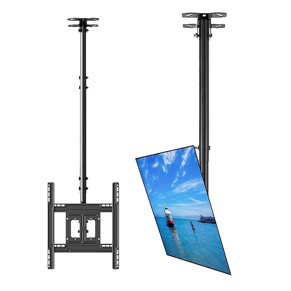 Heavy Duty Led TV Ceiling Mount Adjustable Bracket Fits 32-75 Inch LCD LED 4K TV