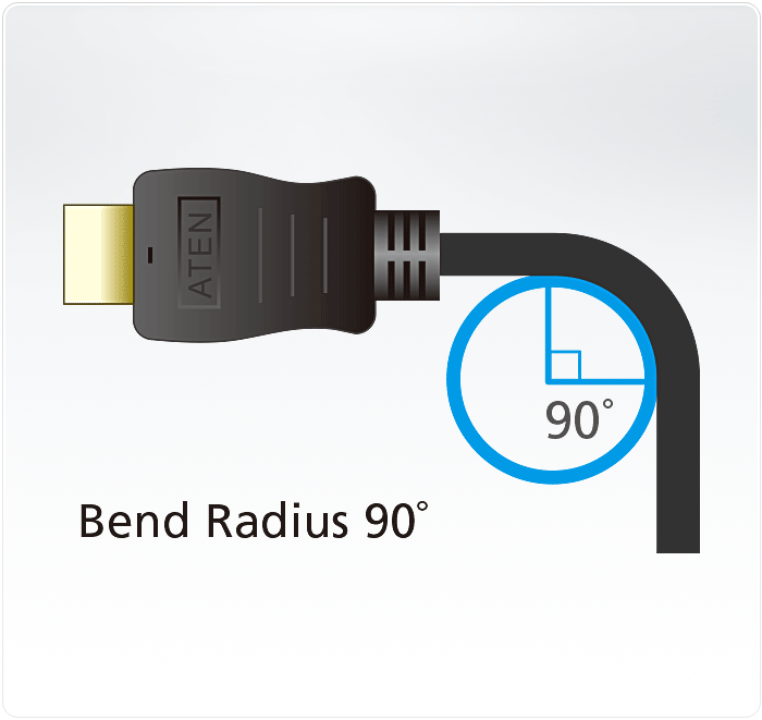 Copper Black ATEN 2L 7D10H High Speed HDMI Cable 