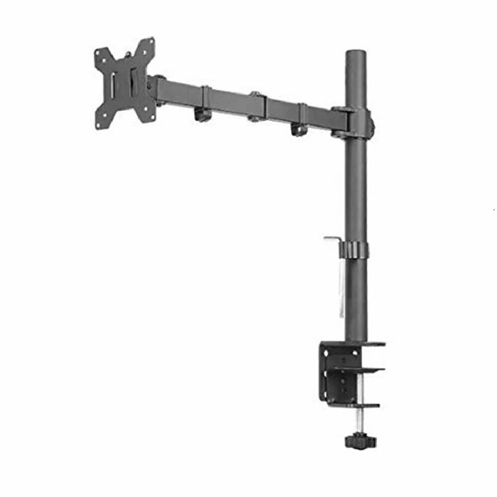 Single monitor desk mount arm adjustable stand fit up t 27-inch LED LCD Screen.