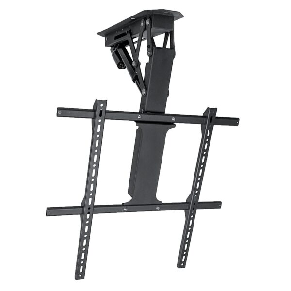 Motorised TV Ceiling Mount with Swivel Design & Double Stud Installation Option
